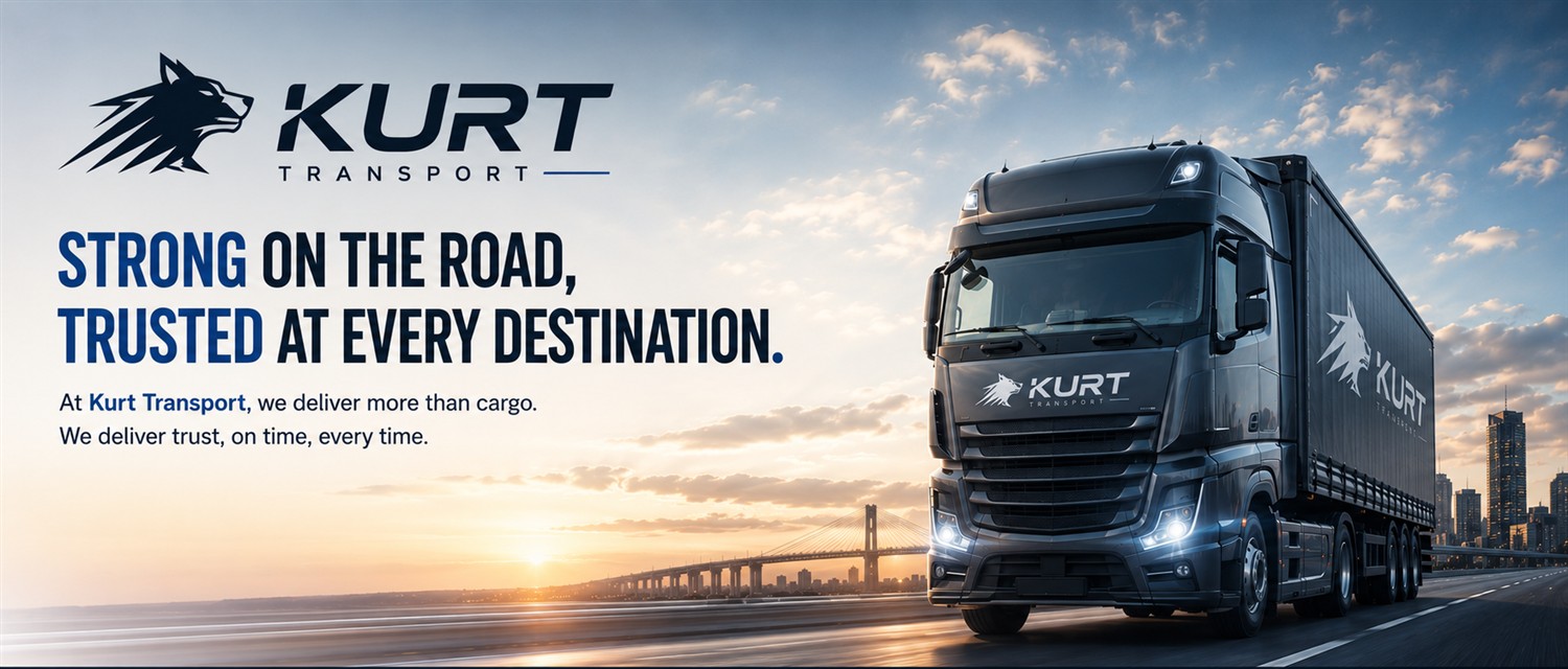 Kurt Transport branded transport illustration